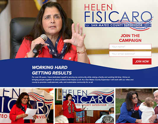 Helen Fisicaro Web Site Design
